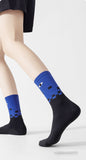 Blue Eye Crew Socks